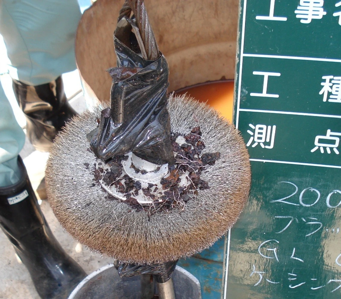 温泉井・井戸の掃除