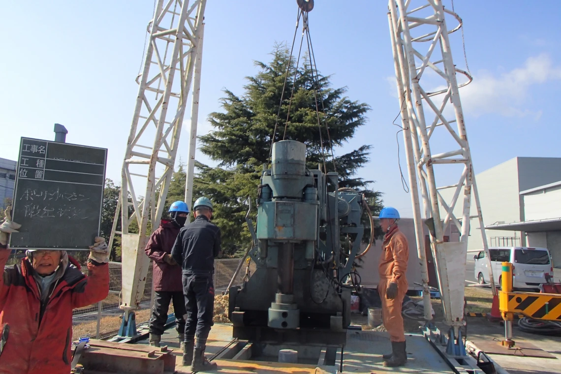 井戸開発の様子9